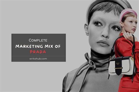 prada marketing mix|Prada brand values.